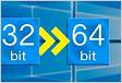 How to change from 32 bit to 64 bit os in Windows 1